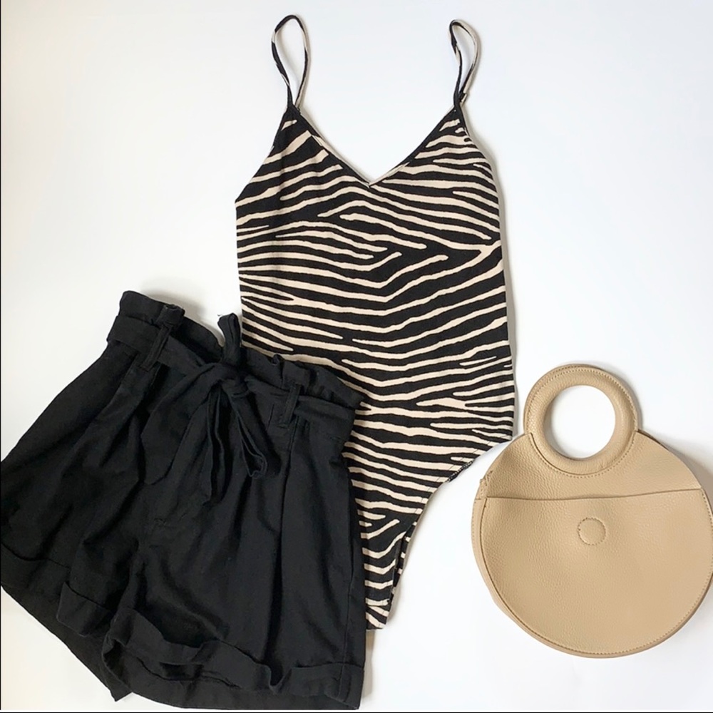 H&M leopard print bodysuit